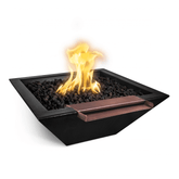 MAYA FIRE & WATER BOWL WIDE SPILL - GFRC CONCRETE